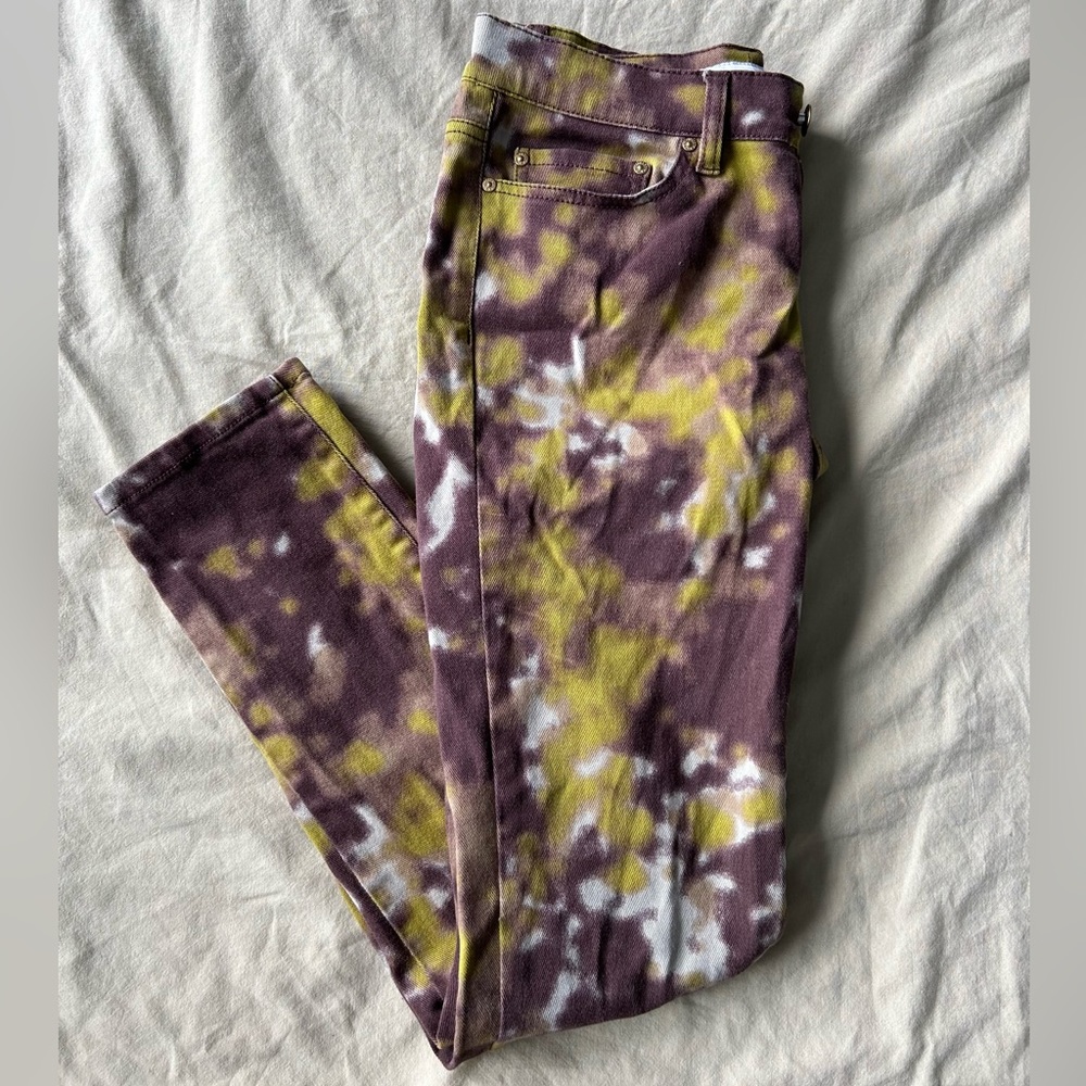 Printed Giuliana Rancic pants